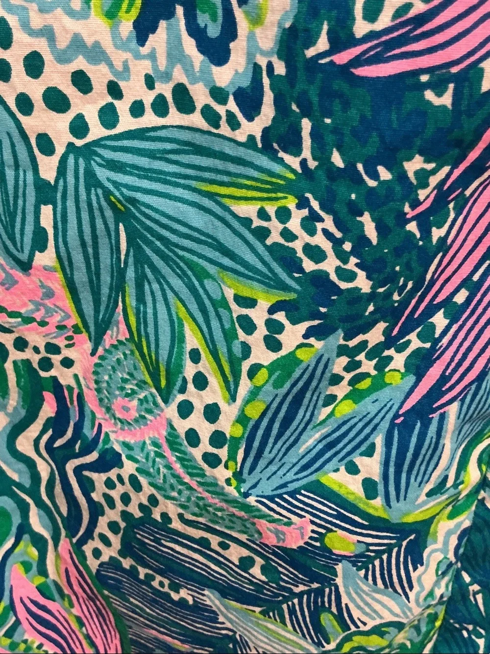 Lilly Pulitzer Mila Shift Dress – Botanical Green Holiday in the Sun (Retired) - Picture 6 of 6